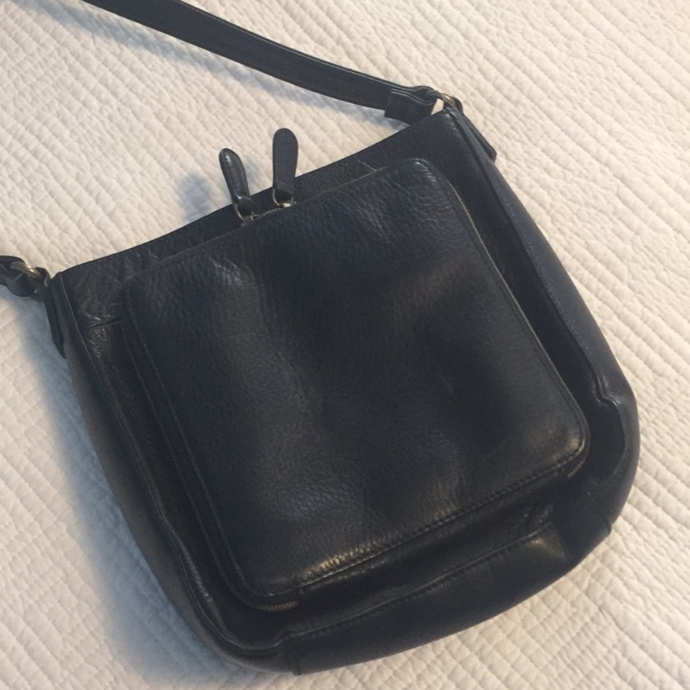 Fossil Black Leather Purse